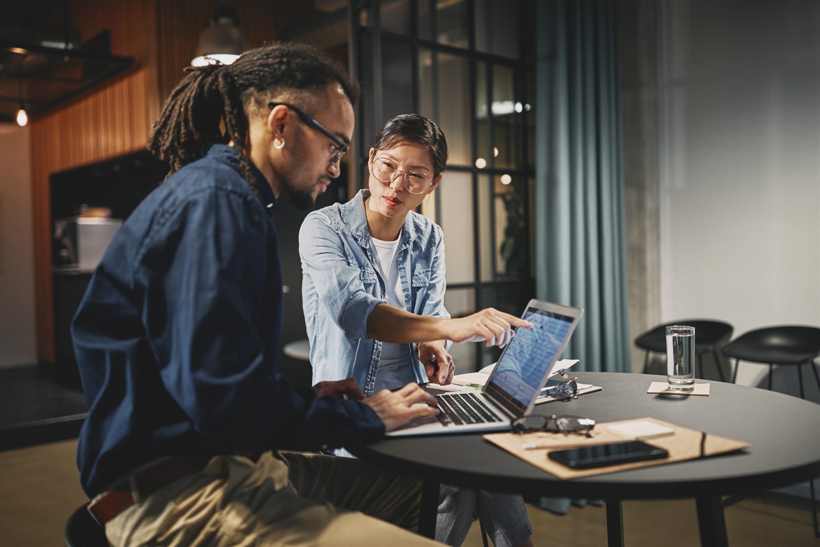 Founders reviewing entity structure options with an accountant